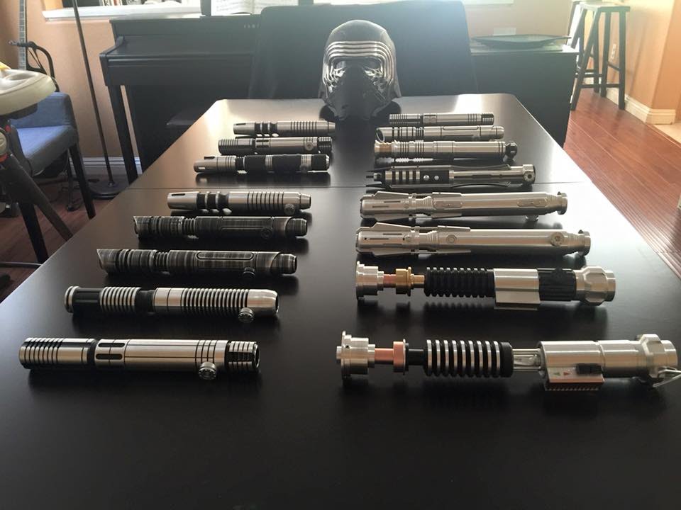 Got Saberforge? Massive lightsaber unboxing