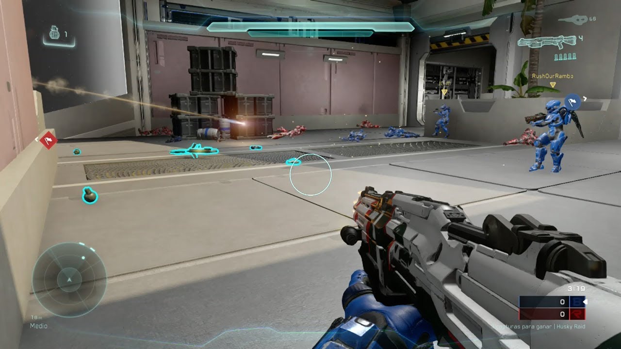 Halo 5 Guardians: Superfiesta (Captura la Bandera) / Gameplay HD