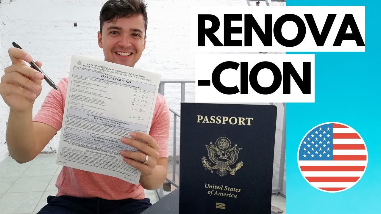 RENOVACION PASAPORTE AMERICANO (MODO FACIL!)