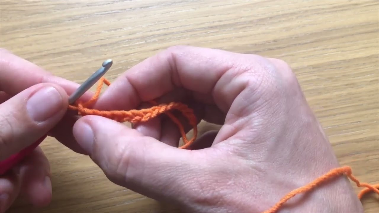 Leren haken 2 linkshandig: Lossen haken, lossenketting haken, Haken voor beginners, haakcursus