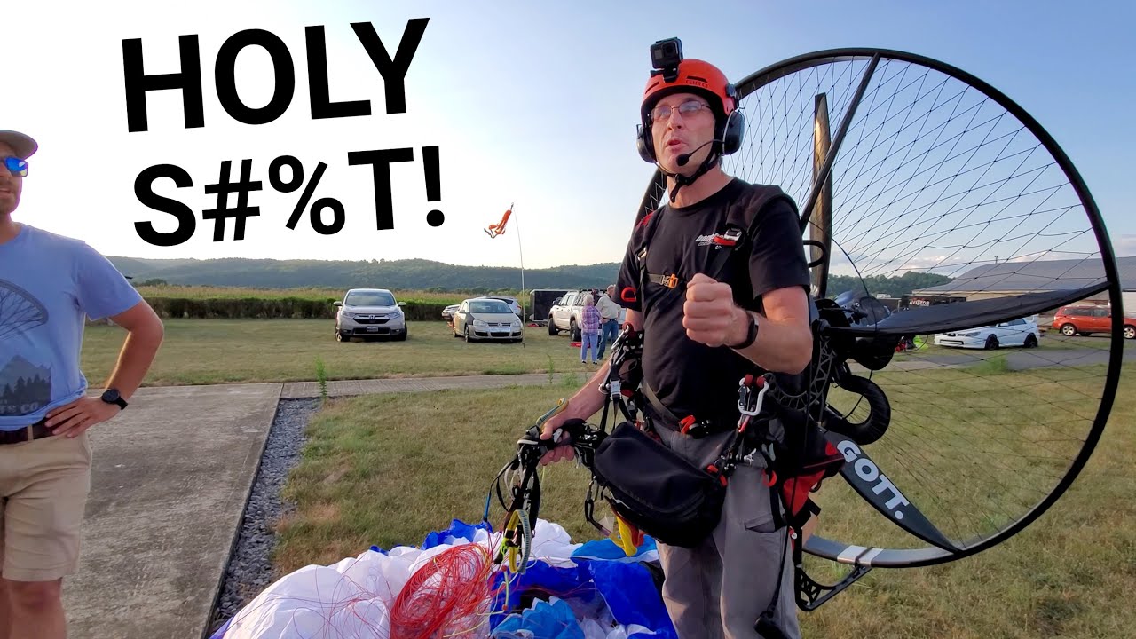 FREAK 20 MPH WINDS hit with EIGHT pilots in the air!!!