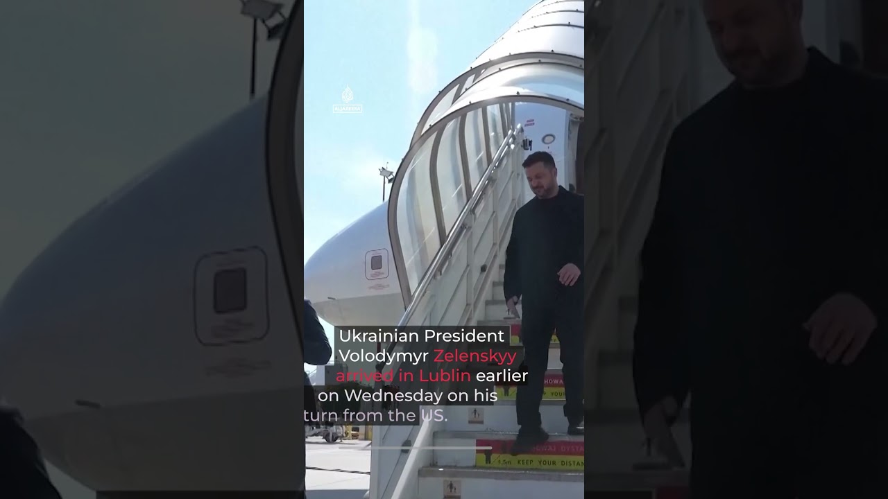 Poland says Russian missile breaches NATO airspace | #AJ shorts