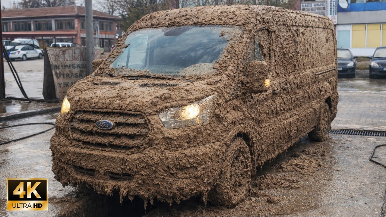 Washing the DIRTIEST Van and Bus's I've Ever Seen 🤮 Satisfying ASMR