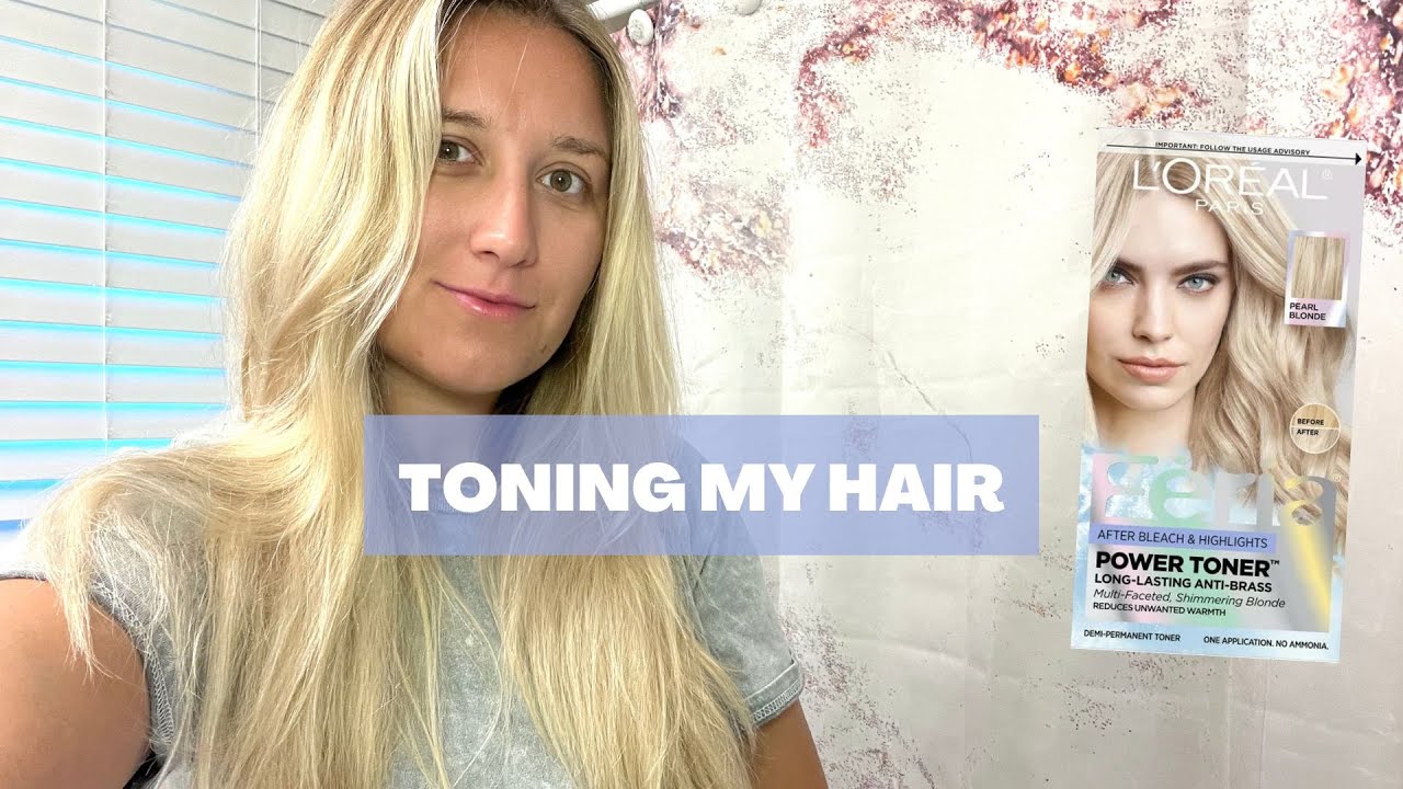 Тонирование волос | L'Oreal Feria Pearl Power Toner | Тонирование волос дома