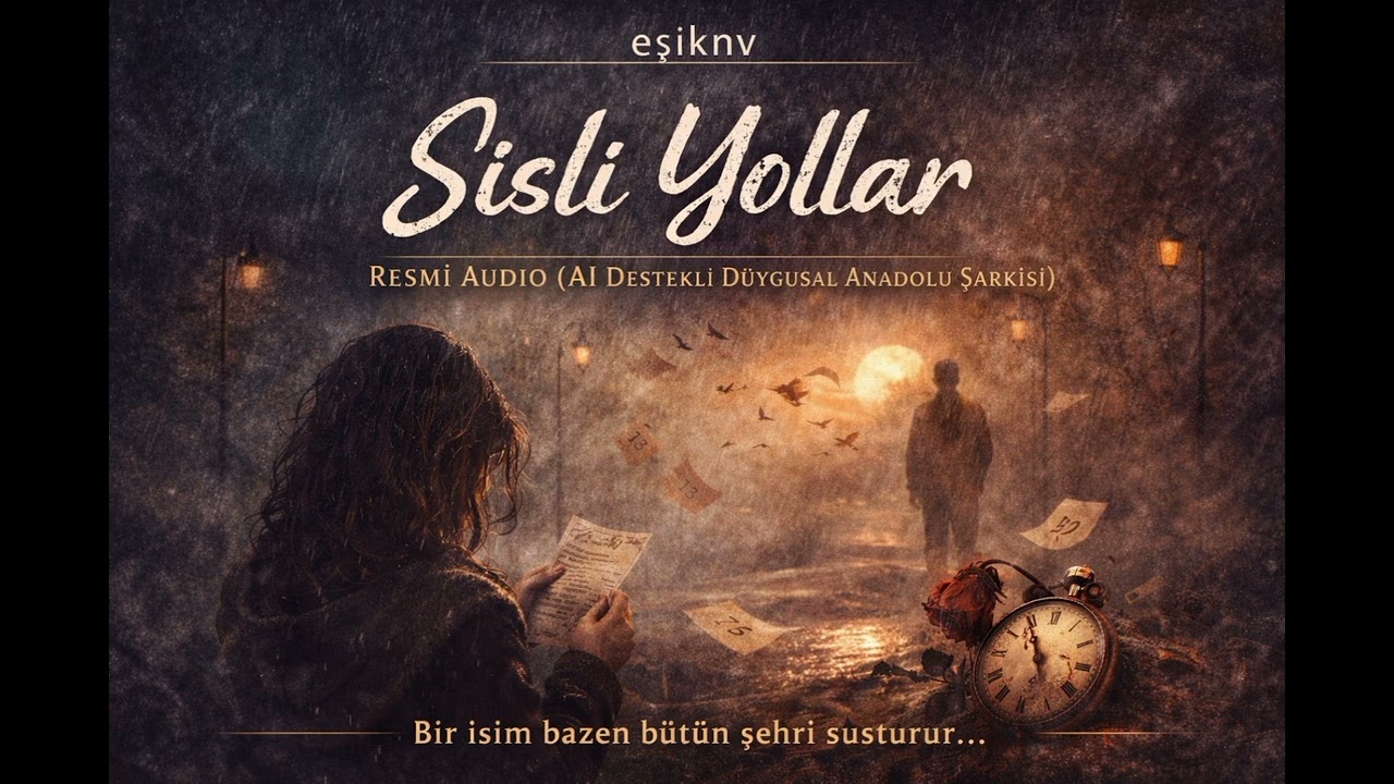 Sisli Yollar | Resmi Audio (AI Destekli Duygusal Anadolu Şarkısı)