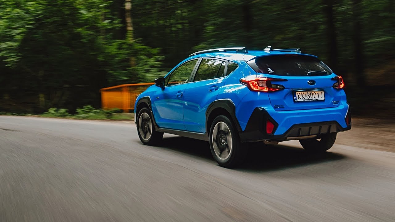 Subaru Crosstrek na krętych drogach Sudet&oacute;w