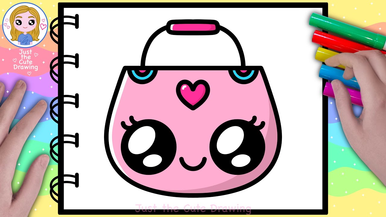 How to Draw A Bag Easy Step by Step For Kids