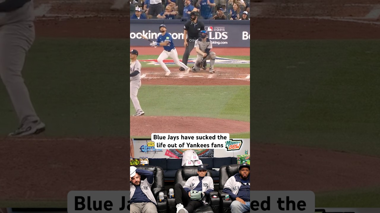 Demoralizing Game 1 for the Yankees #yankees #mlb #baseball #reaction