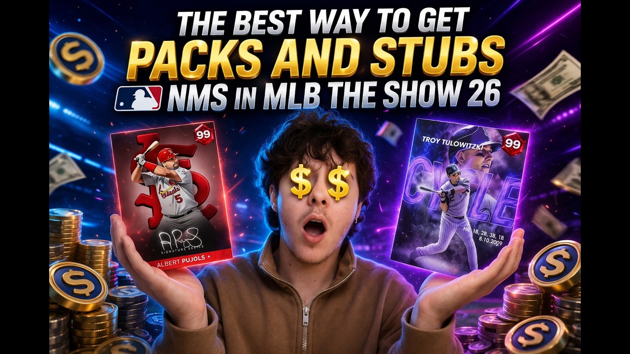 The Best Stub/Pack Making Method In Mlb The Show 26!! Nms Grind Part 3.