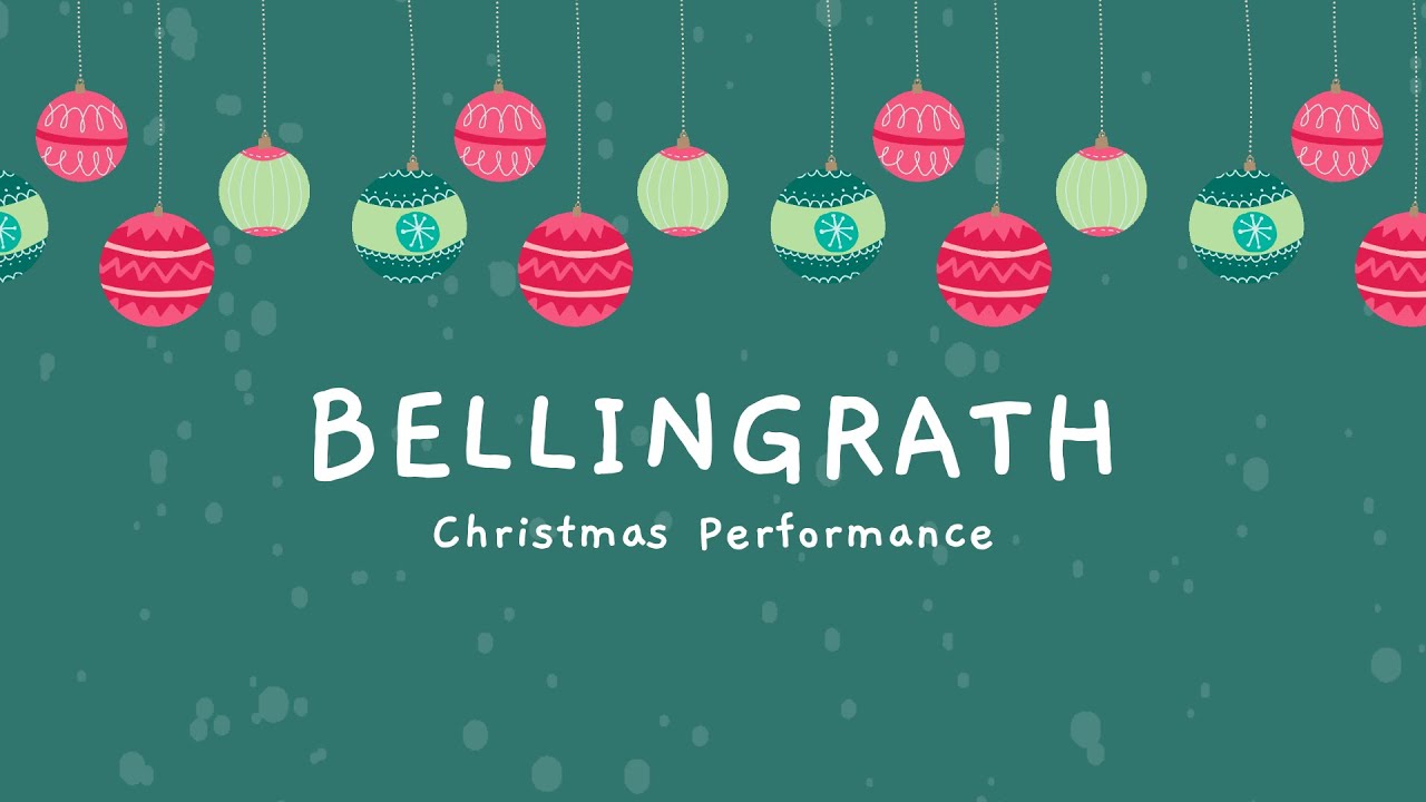 Bellingrath Christmas Production | Central Community Schools