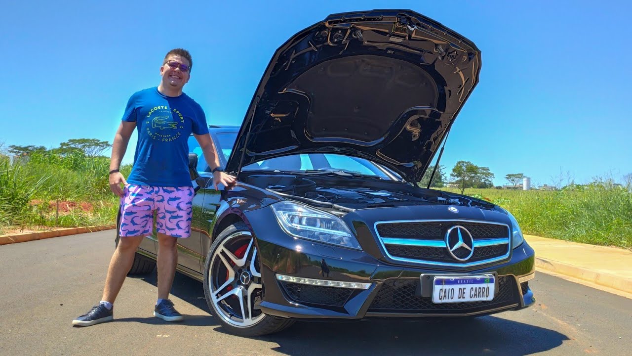 EXPERIMENTEI A MERCEDES BENZ CLS 63 AMG 5.5 V8 BITURBO 2012 | 557cv e 81,6kgfm | O RONCO É ABSURDO !