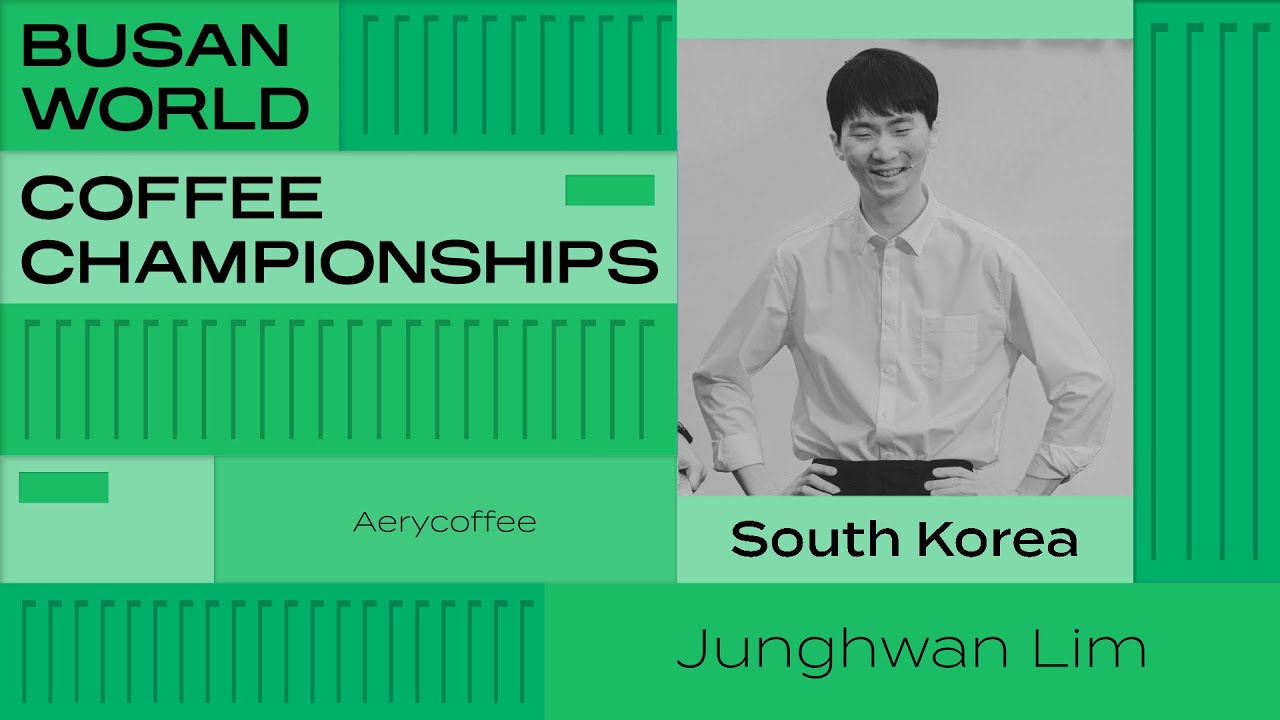 Junghwan Lim, South Korea | 2024 World Barista Championship | Finals