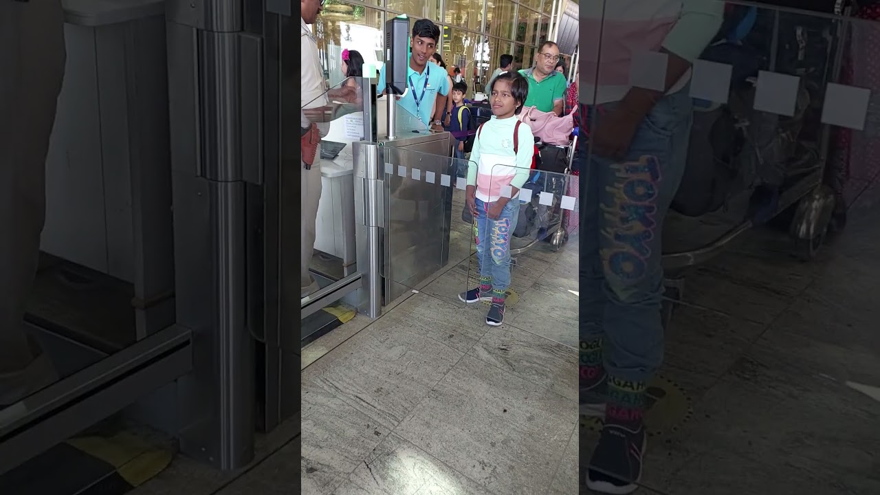 Bangalore airport terminal entry