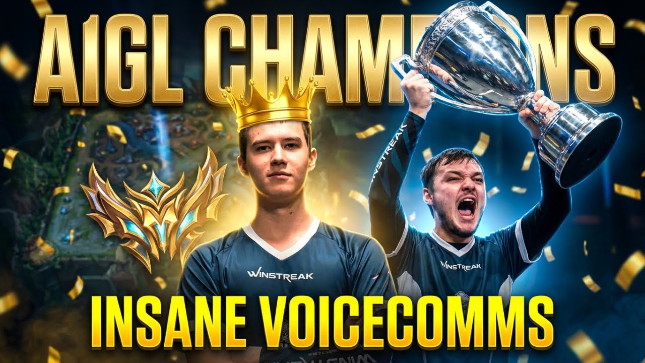WE CLUTCHED THE FINAL! Victory & Champion Comms
