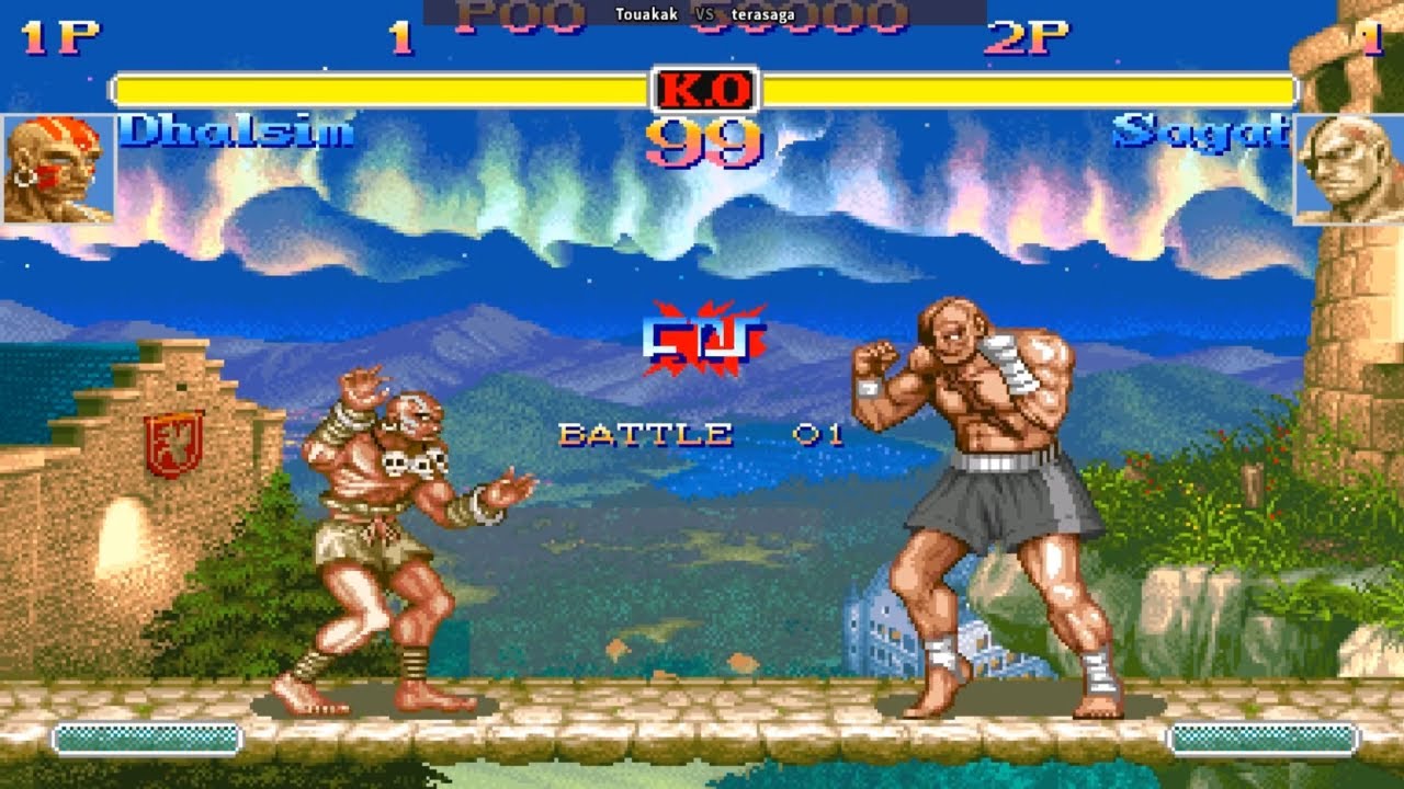 Super Street Fighter II X | Fightcade 超级街头霸王 2 Touakak (jp) vs terasaga (jp) 슈퍼 스트리트 파이터 2