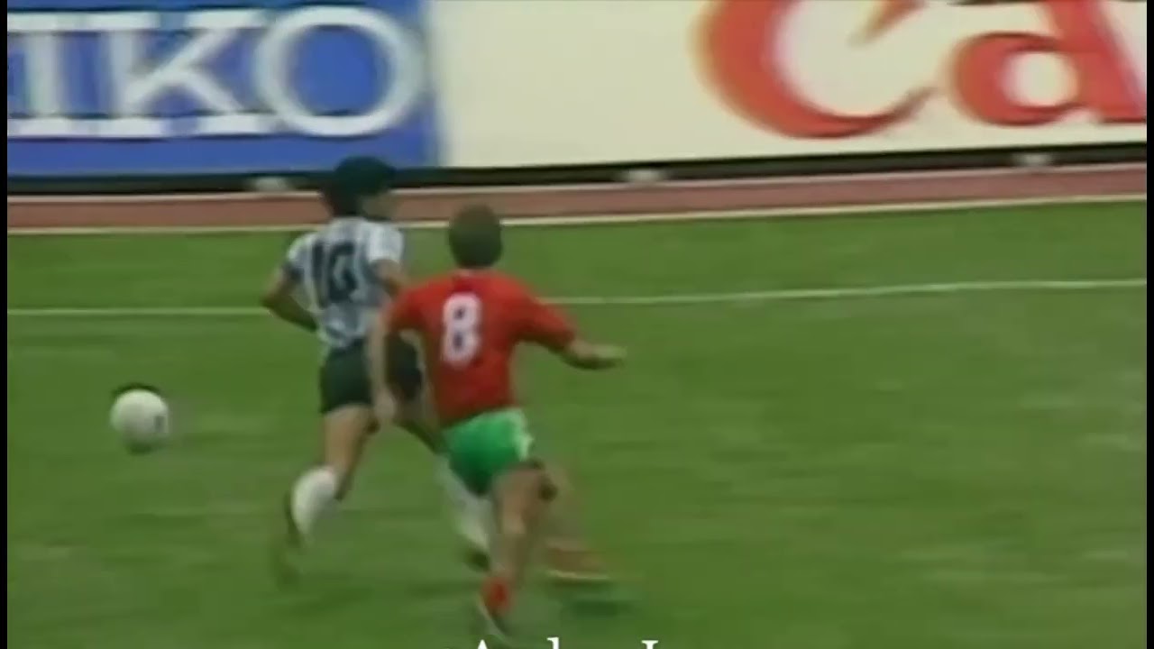 Maradona vs Bulgaria 1986