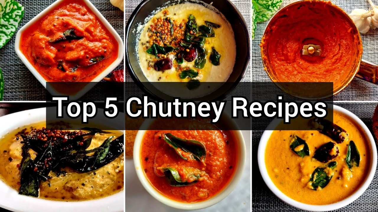 எங்க ஹோட்டலின் ரகசிய  சட்னி வகைகள் | 5 Easy Chutney Recipes in Just 5 min