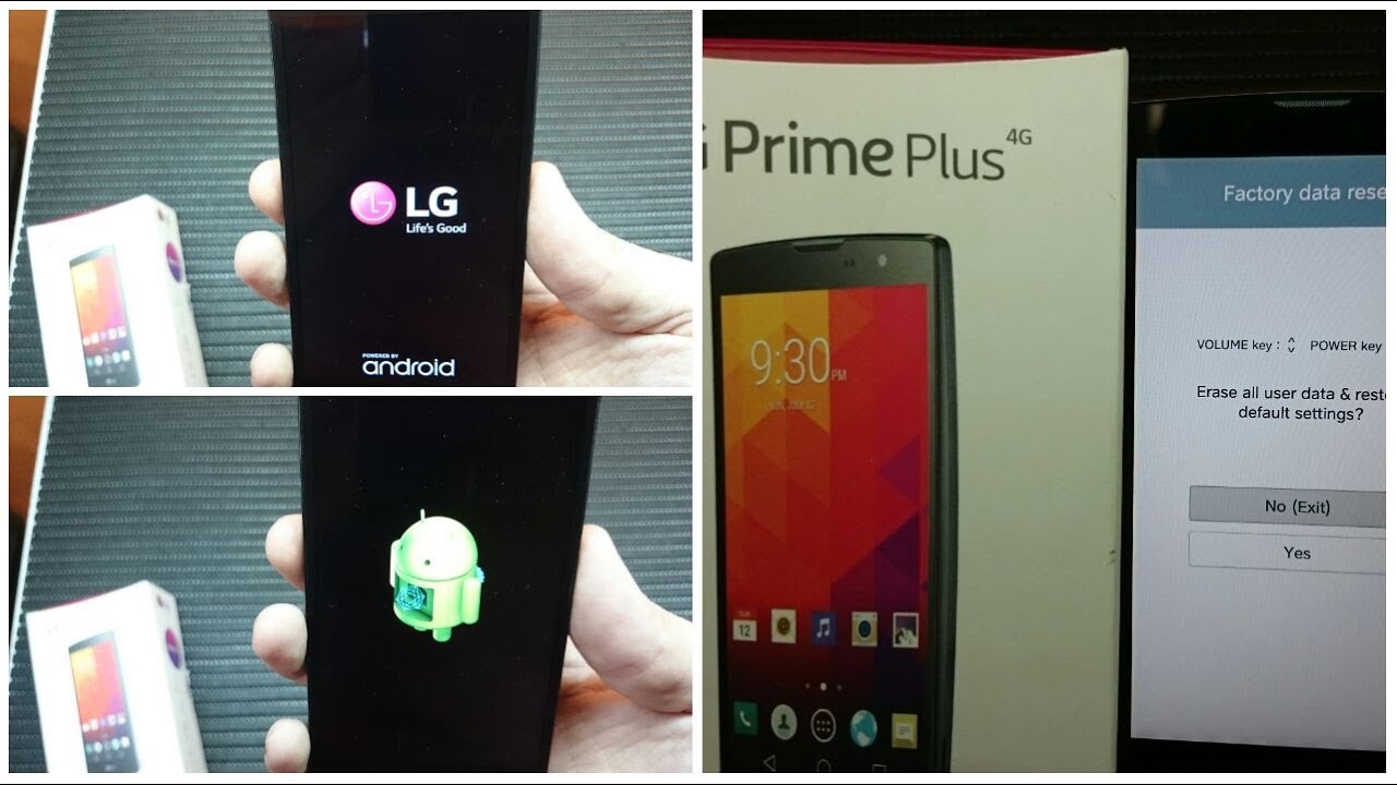 Hard Reset LG Prime Plus Magma H 520