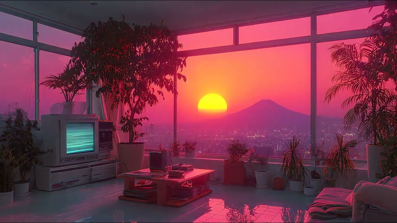 ＳＵＮＳＥＴ [ Synthwave - Retrowave - Dreamwave Mix ] Tranquility