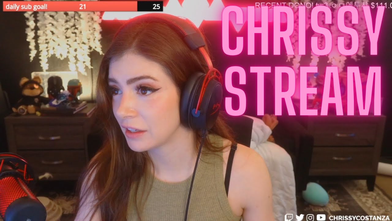 Chrissy Livestream | 03/15/2022 | Chrissy Costanza Full Livestream VOD