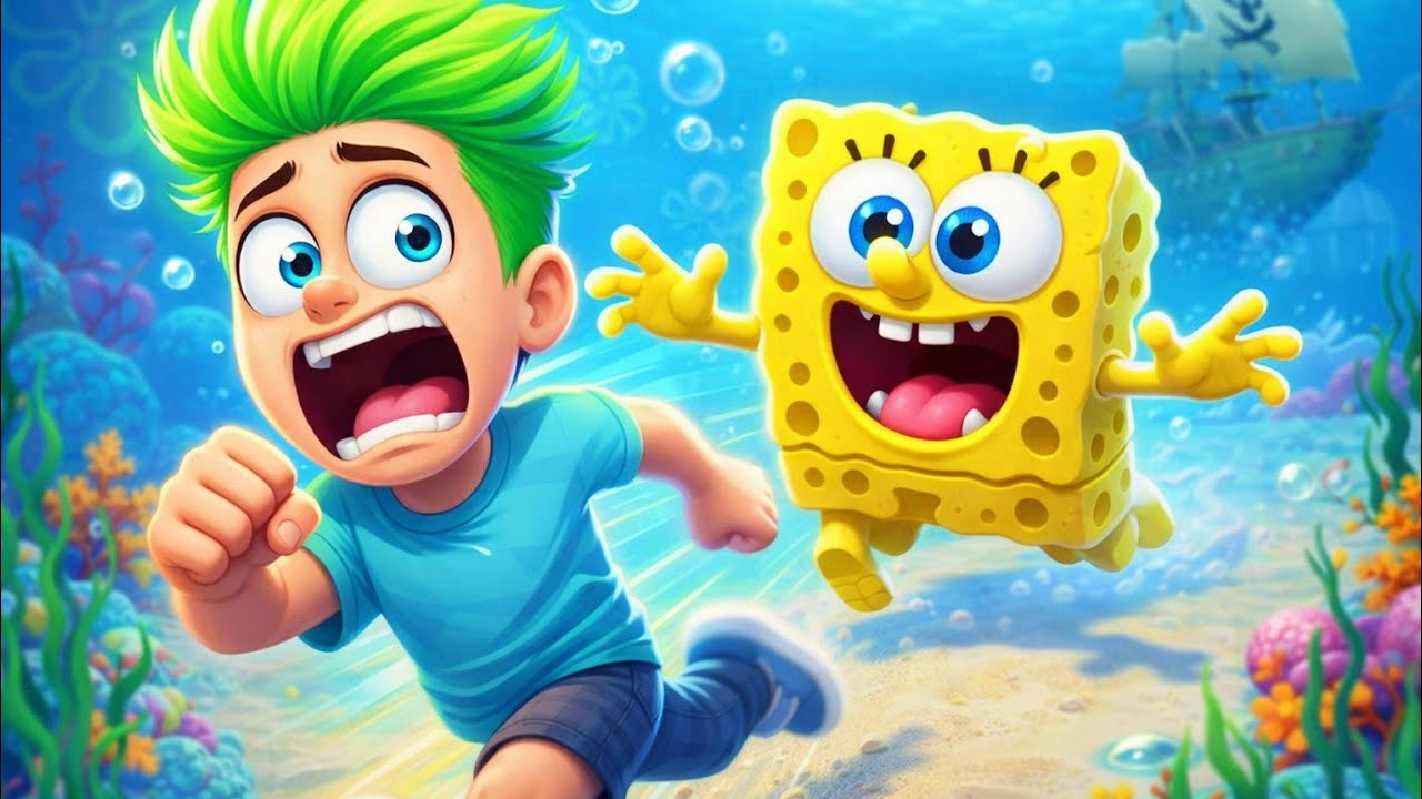 SPONGEBOB PRISON RUN!(OBBY) Roblox 