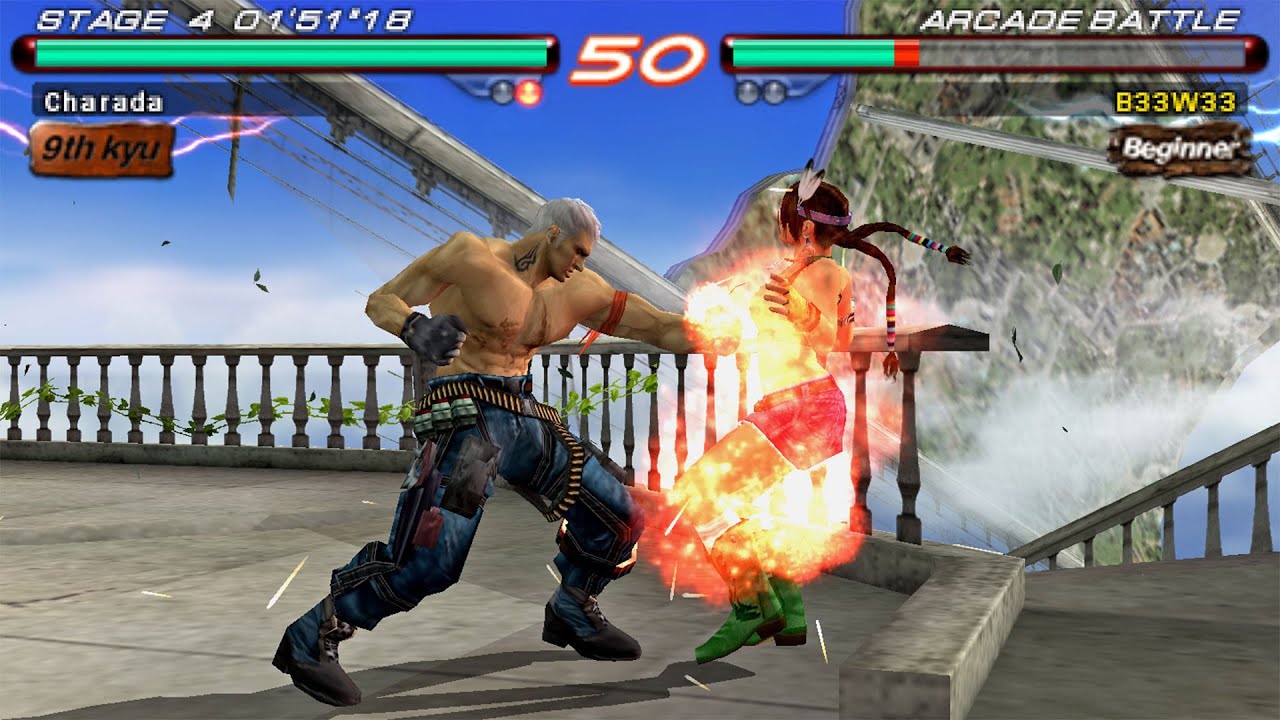 [TAS] Tekken 6 - Bryan Fury (PSP)