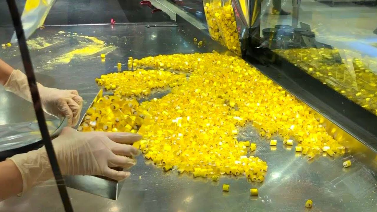 【Japanese Craftsman】 Handmade Candy Making - Japanese Street Food - 수제캔디 만들기 手工糖果 - Papabubble
