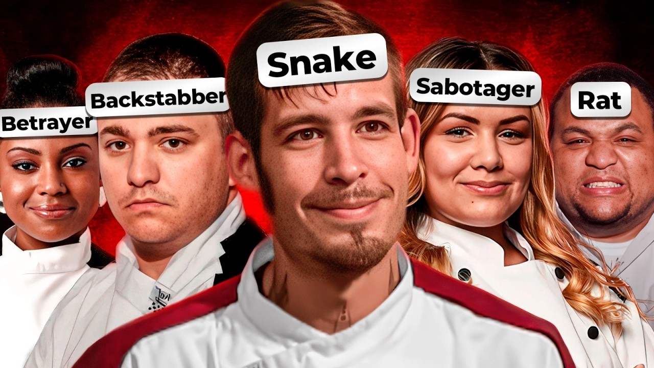 Evil Chefs that SOLD OUT Their Teammate and had 0% REMORSE in Hell's Kitchen