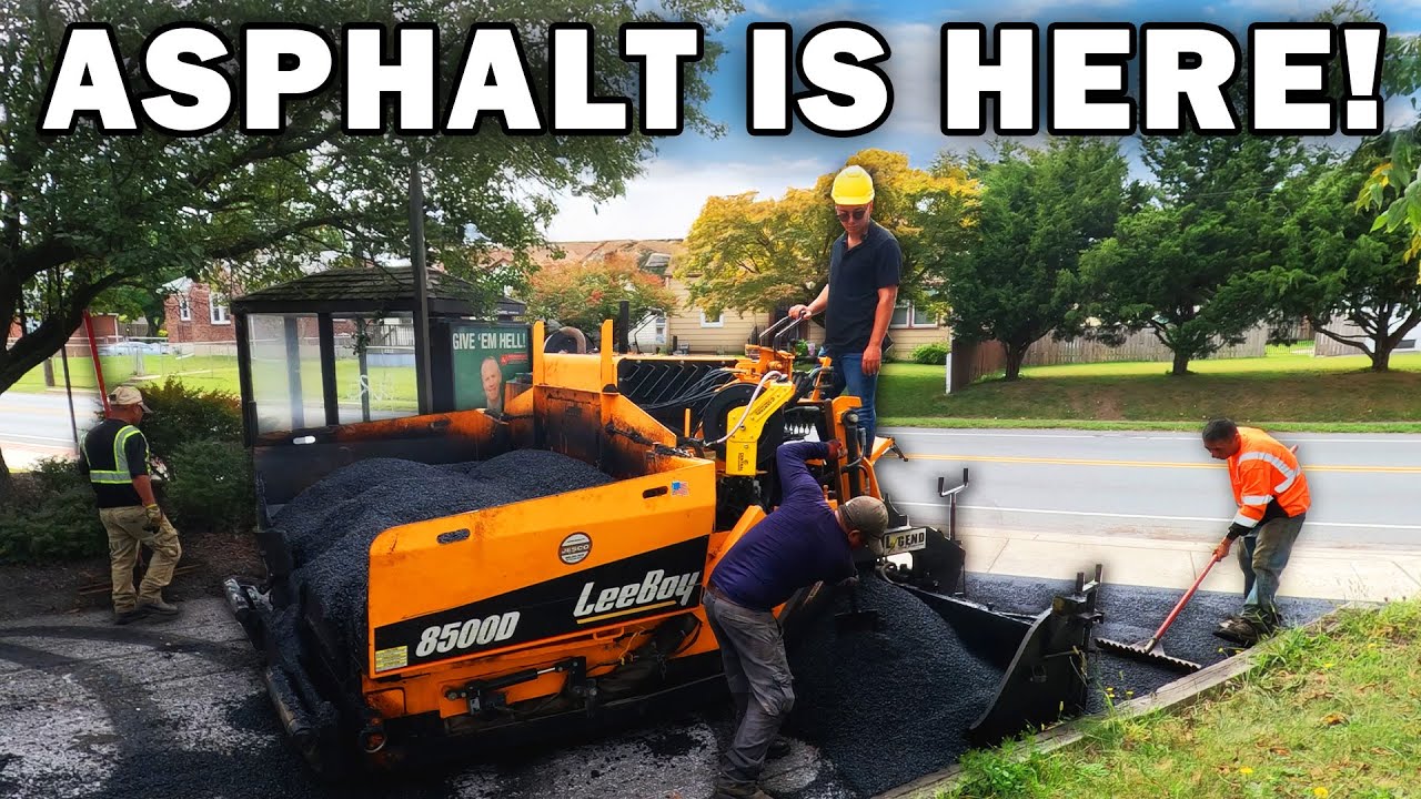 Another Day, Another Job | Paving a Parking Lot (PART 1)