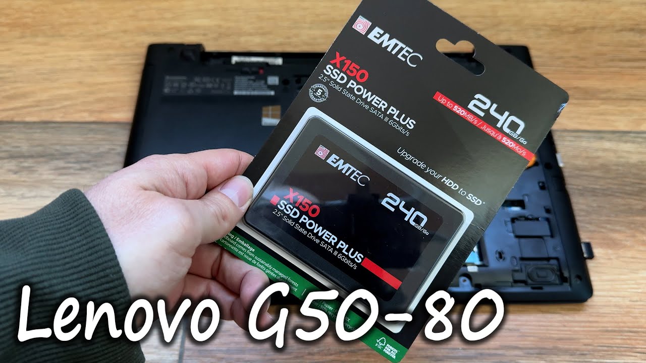 LENOVO G50-80 CAMBIAR HDD a SSD