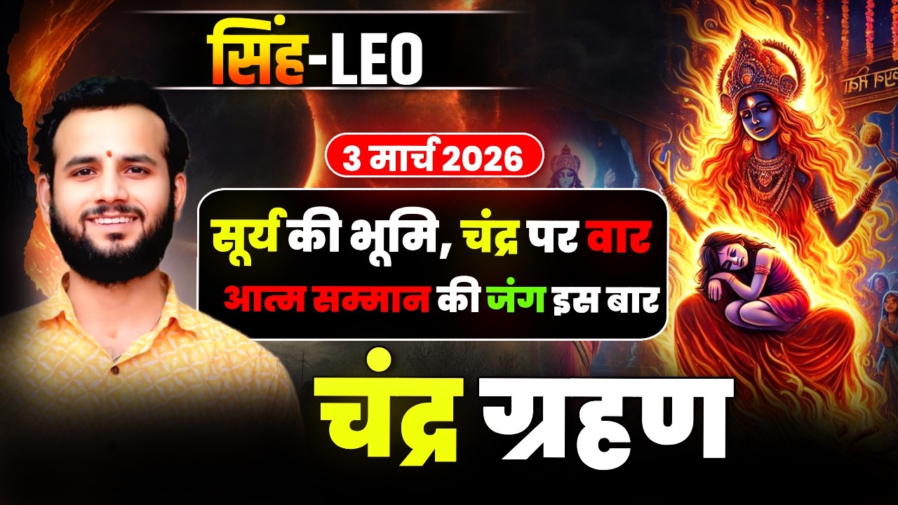 🦁सिंह लग्न/राशि: नाम और प्रतिष्ठा पर सीधा ग्रहण 👑3March2026 #Leo🌑