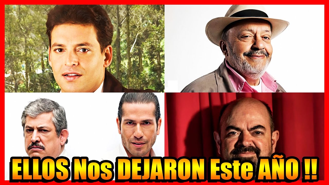 Famosos COLOMBIANOS Que MURIERON en el 2021 😞😟