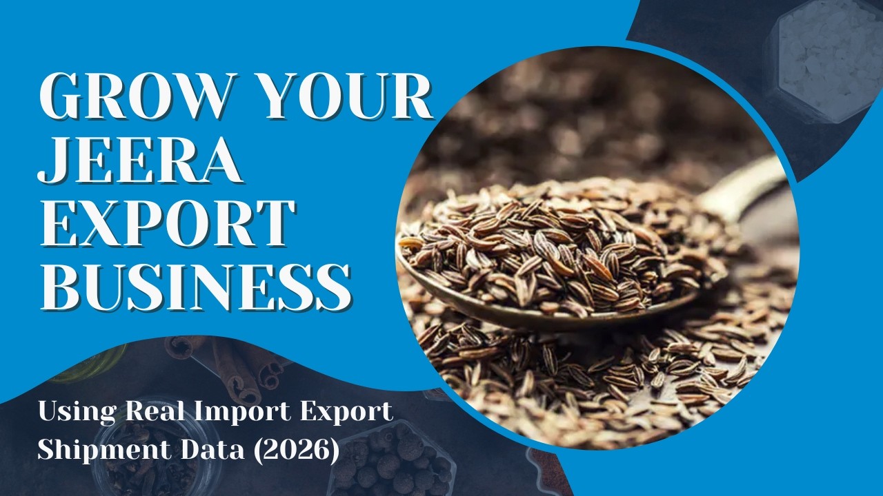 Jeera - Global Export Import Trade Data - Volza