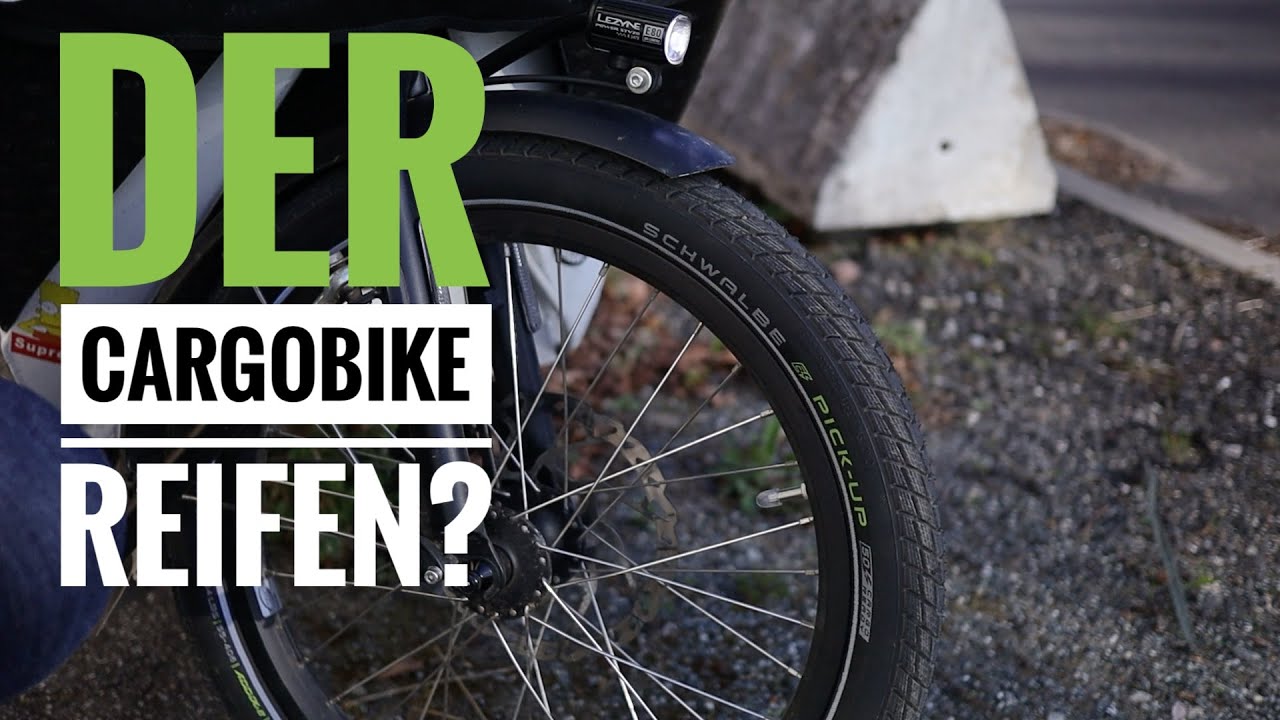 Schwalbe Pick-Up - der erste „echte“ Cargobike Reifen ist richtig gut!