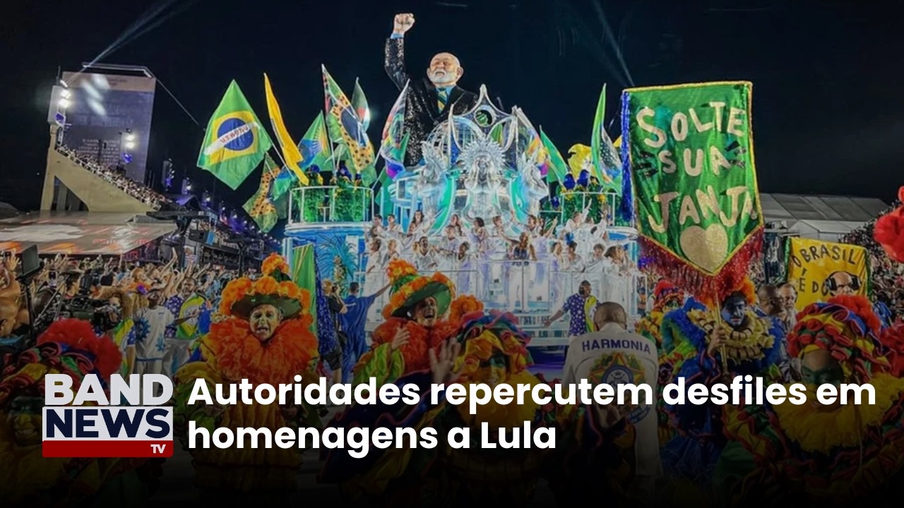 Repercussão do desfile sobre Lula no carnaval do RJ | BandNews TV
