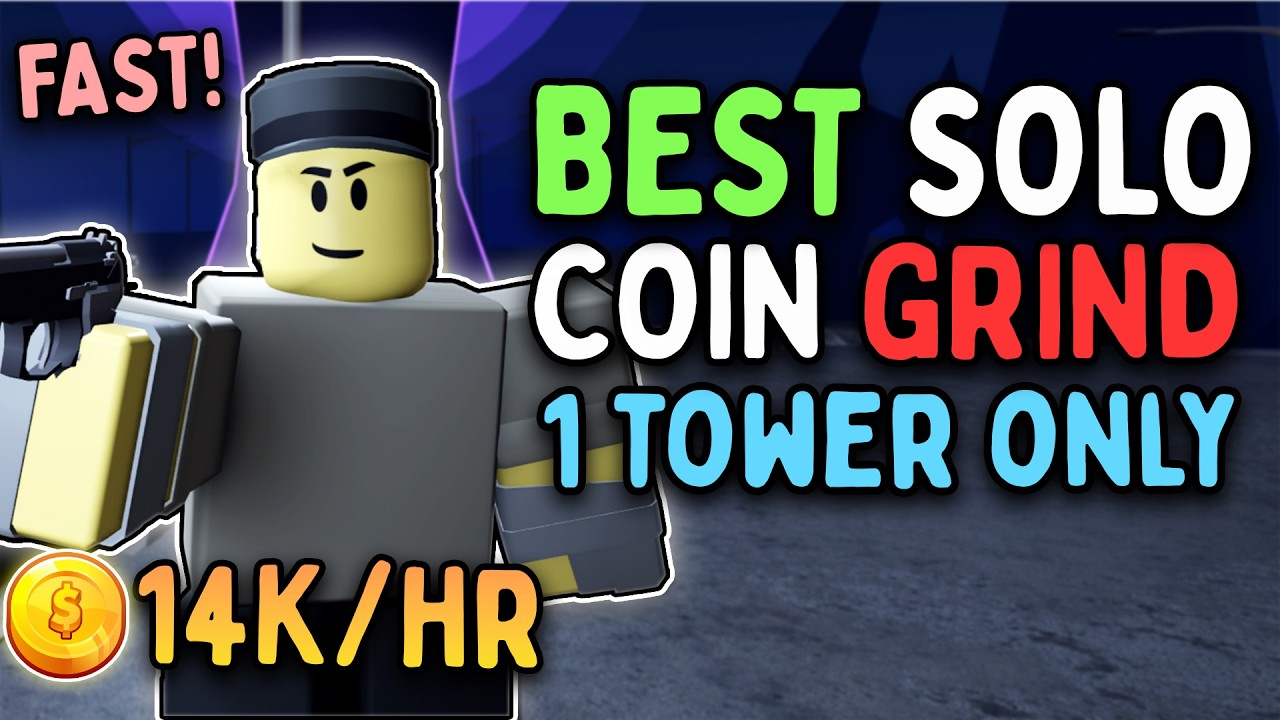 (14K/HR) The NEW Best Solo Coin Grind Strat in TDS!