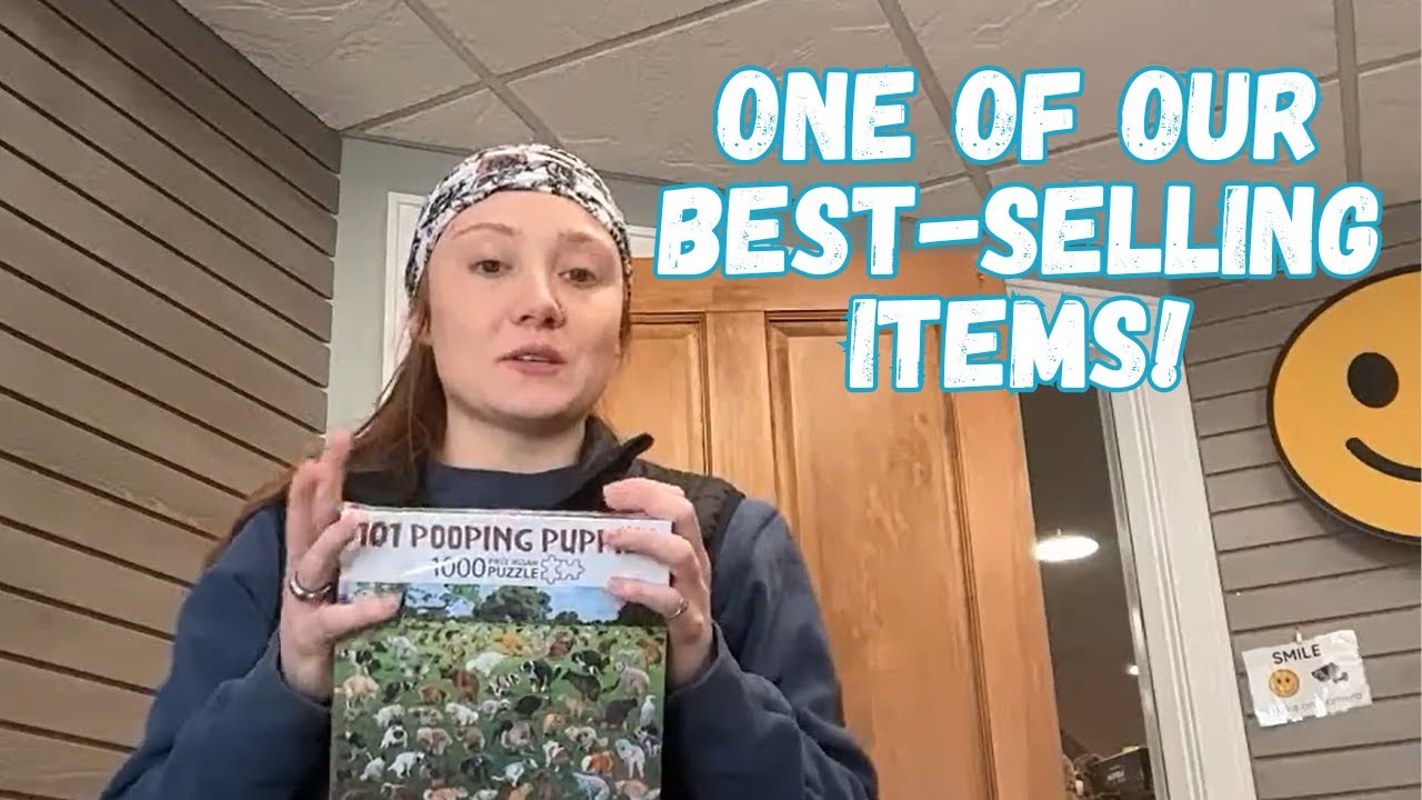 Pooping Puppies Puzzle - Now 1000 and 500 Pieces!