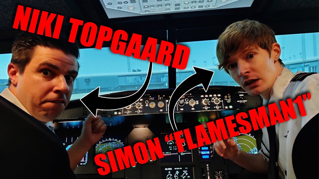 Niki Topgaard Og Flamesman1 STYRTER I ET FLY!