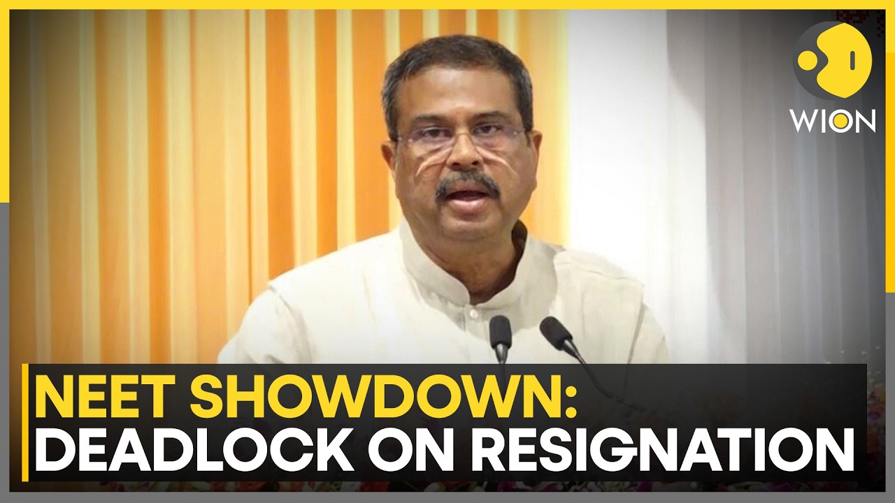 Neet Row: Deadlock Continues Over Education Minister's Resignation, Location Of Talks |WION Dispatch