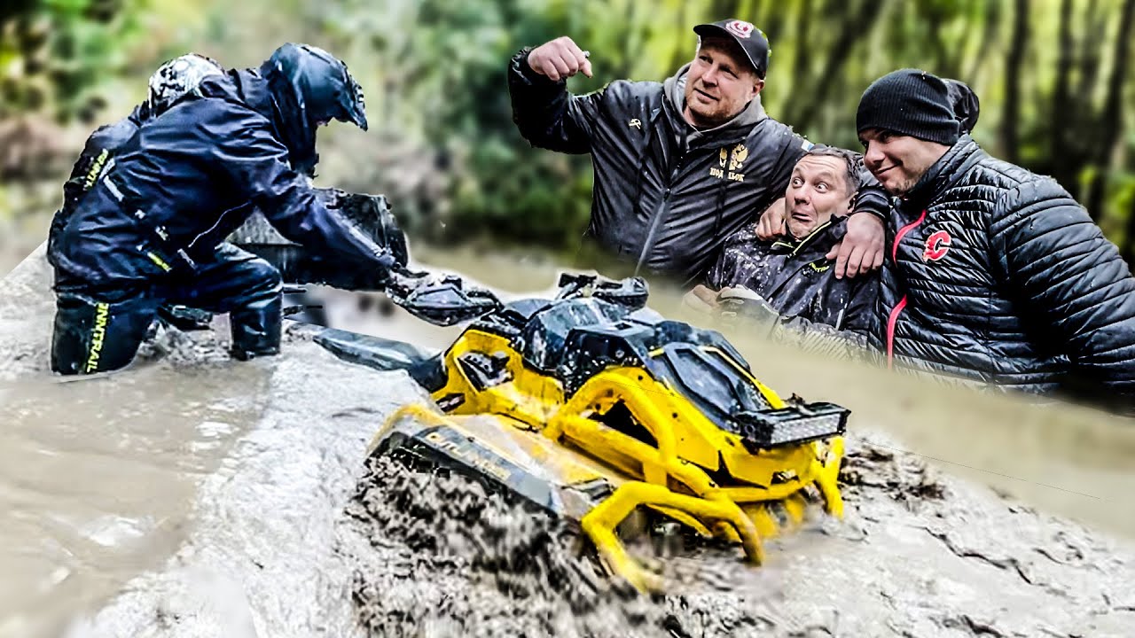 Чеховского НАШЛИ. Новый BRP XMR, квадроцикл Can-Am Visco-4lok. День квадроциклиста.