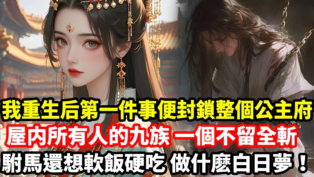 我重生后第一件事便封鎖整個公主府，屋内所有人的九族，一個不留全斬，駙馬還想軟飯硬吃，做什麽白日夢！
