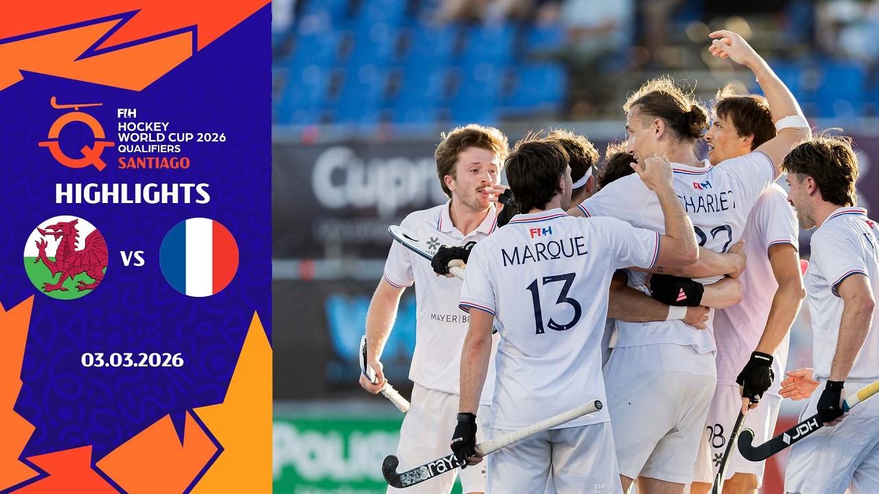 FIH Hockey Men's World Cup Qualifier Santiago, Chile- Match 7: Wales vs France