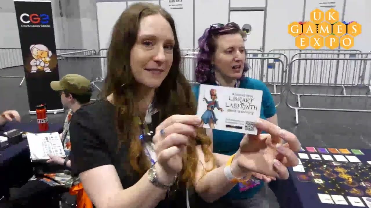 Catch up with Dissent Games at UKGE Press Preview - Library Labyrinth