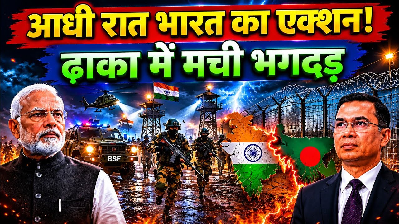 BSF Strikes Back! 80KM Border Fence Attack Triggers Massive Security Crackdown India Bangladesh News