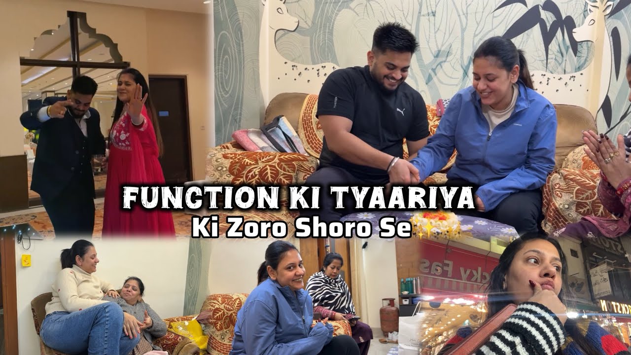 Function Ki Tyaariya Ki Zoro Shoro Se✨ @Madhujhambvlogs09 @Manipriyavlogs 