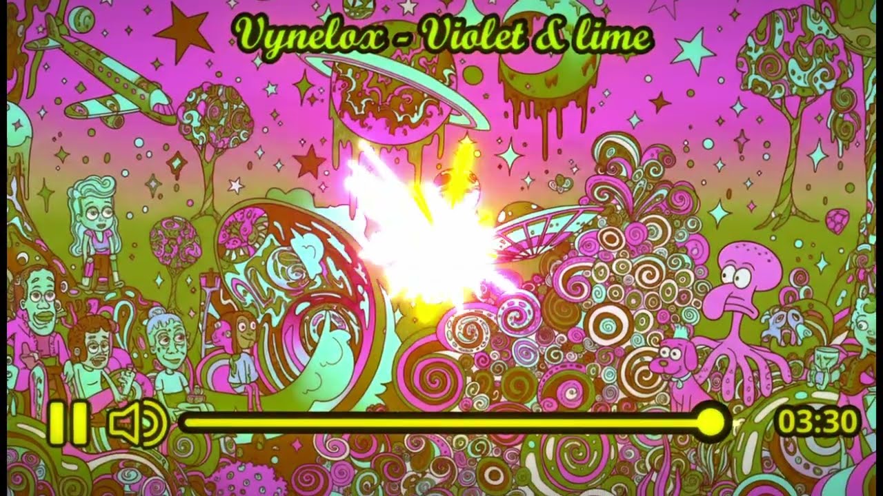 Vynelox - Violet & Lime