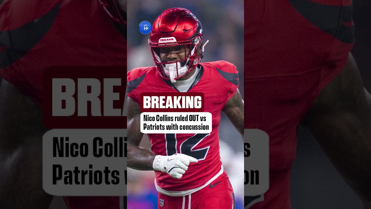 A big target for C.J. Stroud is out #nfl #texans #nicocollins #nflplayoffs