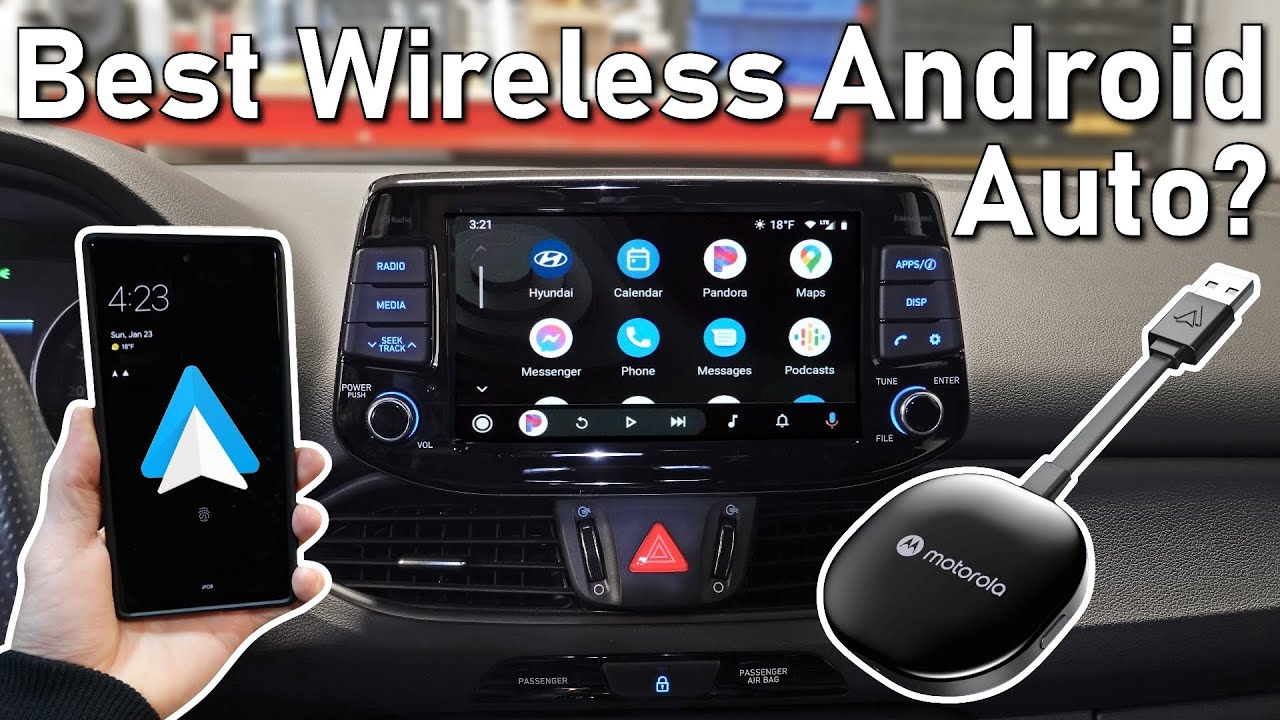 Motorola MA1: беспроводной адаптер Android Auto | Настройка менее чем за 1 минуту!