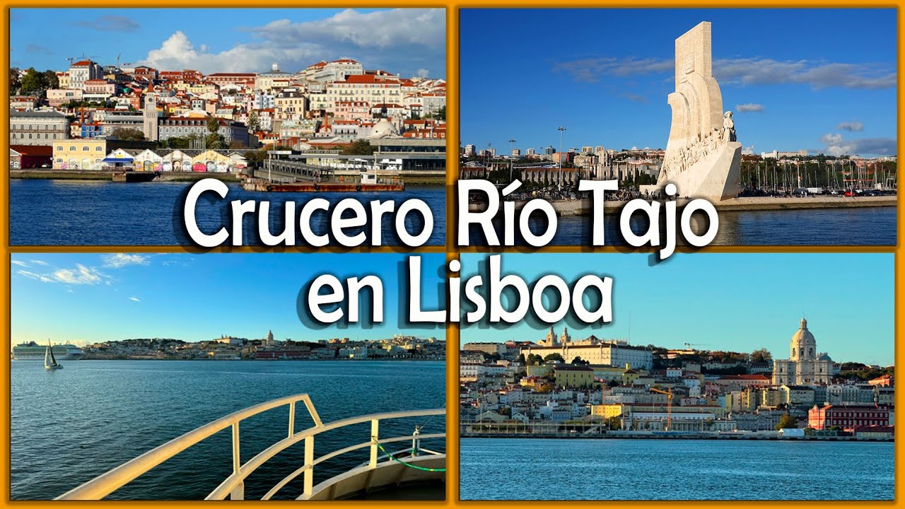 Maravillosa navegaci&oacute;n por el r&iacute;o Tajo en Lisboa 4K UHD | 4k Walking Tous