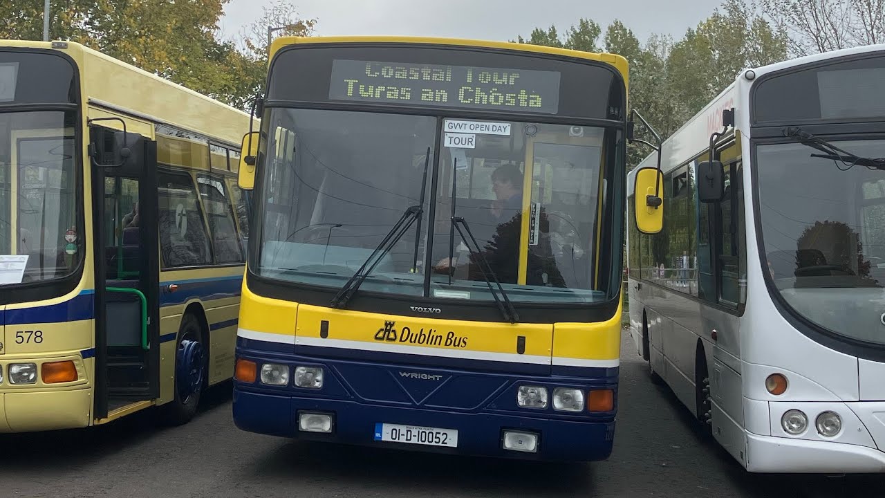 Preserved Dublin Bus Volvo B6BLE Wright Crusader WV52 01-D-10052 